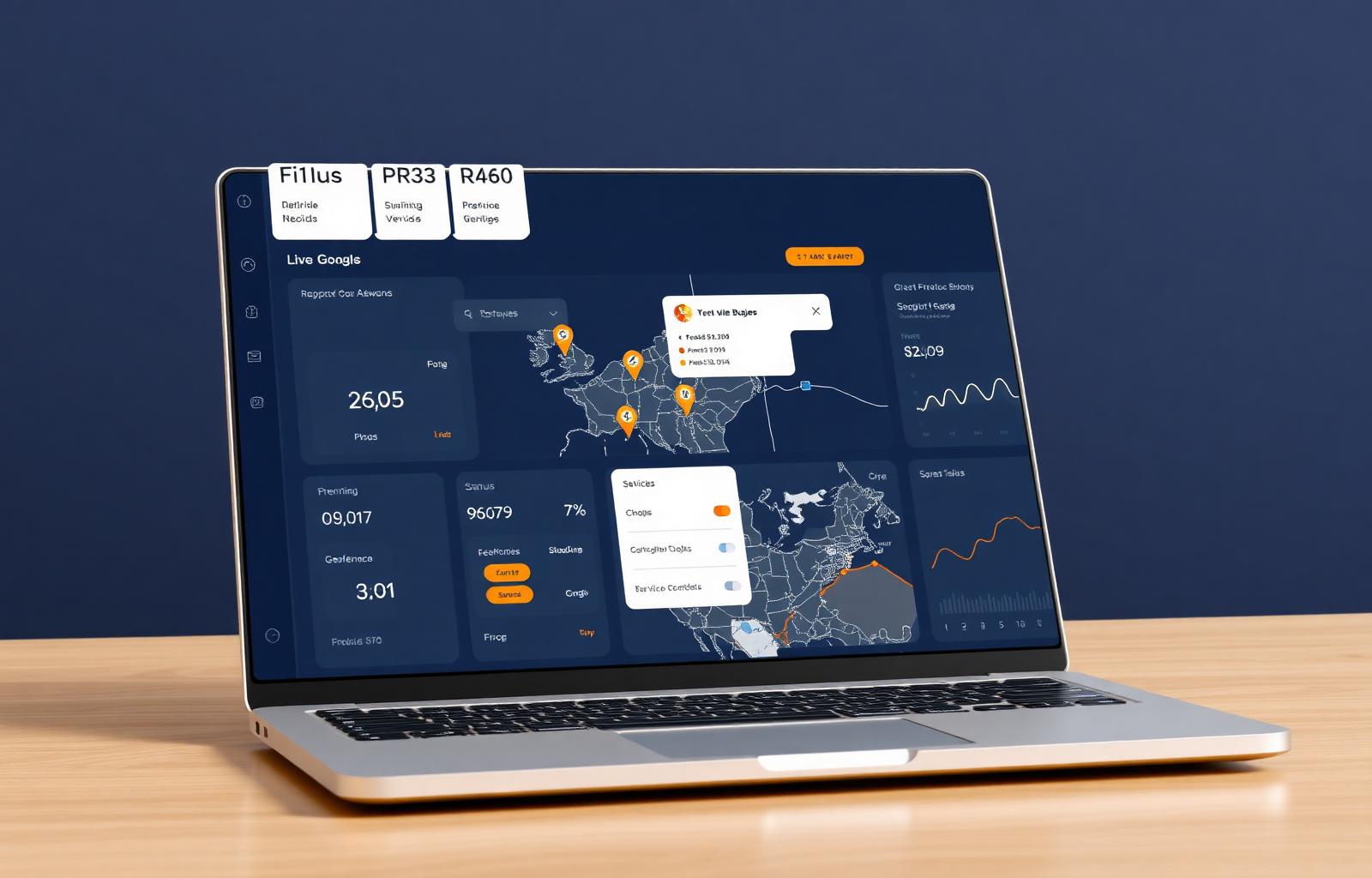 AiTech fleet dashboard